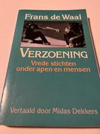 Verzoening - Frans de Waal, Boeken, Ophalen of Verzenden, Zo goed als nieuw