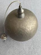 Koperen Oosterse hanglamp, Huis en Inrichting, Lampen | Hanglampen, Ophalen of Verzenden, Zo goed als nieuw, Minder dan 50 cm