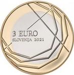 3 euro Slovenie meerdere jaren, Ophalen of Verzenden, Slovenië, 2 euro