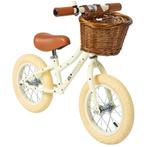 Mooie Banwood loopfiets creme met sterretjes, Ophalen, Zo goed als nieuw, Loopfiets