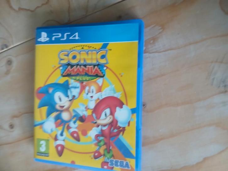 Sonic Mania Plus, Spelcomputers en Games, Games | Sony PlayStation 4, Zo goed als nieuw, Avontuur en Actie, 1 speler, Vanaf 3 jaar
