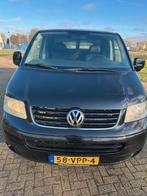 Volkswagen Transporter Automaat Zwart Lang 2008, Auto's, Zwart, Volkswagen, 2500 kg, Zwart