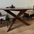 Ethnicraft The Circle tafel 136 cm in nieuw staat, Ophalen, 100 tot 150 cm, Rond, Zo goed als nieuw