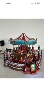 Kerst Carrousel aanvulling kerstdorp, Ophalen of Verzenden, Gebruikt