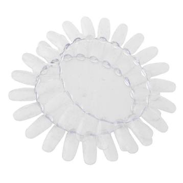 Nagellak display ovaal, transparant beschikbaar voor biedingen