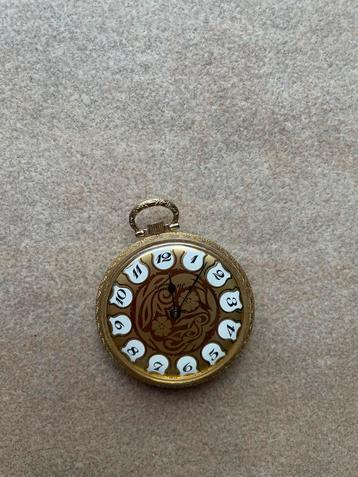 Vintage Zakhorloge - Goudkleurig beschikbaar voor biedingen