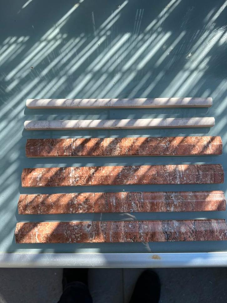 Sierstrips border tegels nieuw, Doe-het-zelf en Verbouw, Tegels, Nieuw, Wandtegels, Keramiek, 20 tot 40 cm, Minder dan 20 cm, Ophalen of Verzenden