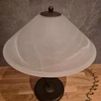 Schitterende masterlight staande lamp, kap glas., Huis en Inrichting, Ophalen of Verzenden, Zo goed als nieuw, Glas