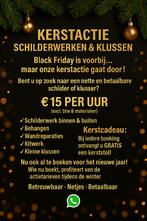 Kerstactie t/m 24 december. Klussen, schilderen en behangen.