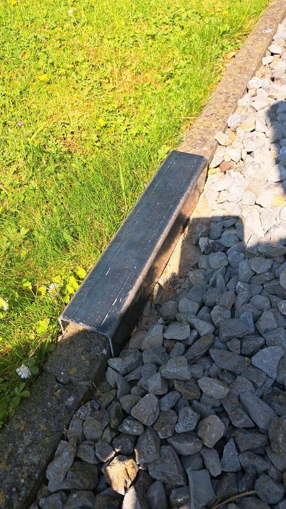 Cortenstaal U profiel, Tuin en Terras, Bielzen en Borders, Zo goed als nieuw, Overige materialen, Ophalen