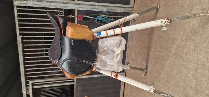 Opstap hulp bok, leren opstappen, opstijgen, monty roberts, Dieren en Toebehoren, Paarden en Pony's | Overige Paardenspullen, Gebruikt