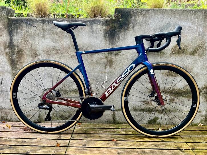 Basso SV - Ultegra Di2 12sp - Carbon Wielen, Fietsen en Brommers, Fietsen | Racefietsen, Zo goed als nieuw, Overige merken, Meer dan 20 versnellingen