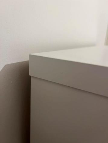 Ikea malm 40x123 cm white as new - afbeelding 6