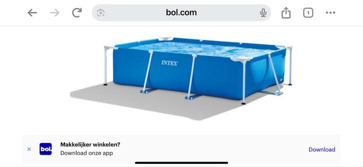 Zwembad intex met zandfilter, Tuin en Terras, Zwembaden, Zo goed als nieuw, Opzetzwembad, Minder dan 80 cm, 200 tot 400 cm, Minder dan 200 cm