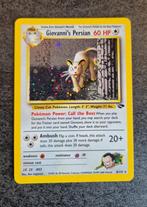 Giovanni’s Persian #8 - Gym Challenge, Hobby en Vrije tijd, Verzamelkaartspellen | Pokémon, Ophalen of Verzenden, Zo goed als nieuw