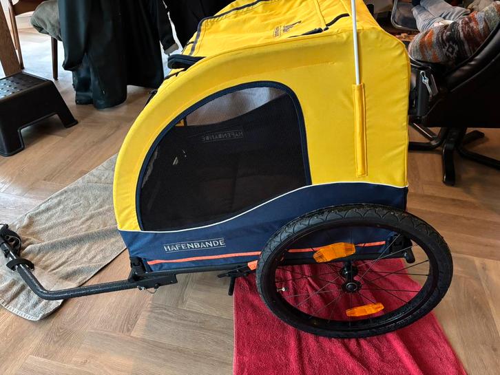 Hafenbande cabby L honden fietskar, Dieren en Toebehoren, Honden-accessoires, Zo goed als nieuw, Ophalen