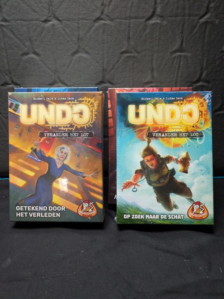Undo Gezelschapsspellen, Hobby en Vrije tijd, Gezelschapsspellen | Bordspellen, Gebruikt, Een of twee spelers, Drie of vier spelers