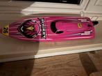 Rocket rc boot, Hobby en Vrije tijd, Modelbouw | Boten en Schepen, Verzenden, Zo goed als nieuw