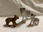 Schleich Wild Life Wolvenmoeder met Welpen 42472, Ophalen of Verzenden, Zo goed als nieuw