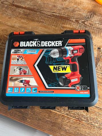 Black & decker  boor/schroef machine beschikbaar voor biedingen