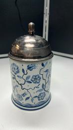 Pot met metalen deksel, Antiek en Kunst, Antiek | Keramiek en Aardewerk, Ophalen of Verzenden