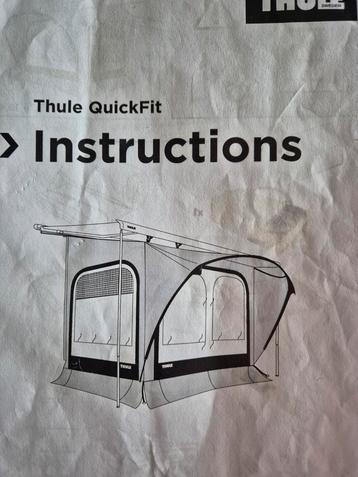 Thule quiqkfit tent  beschikbaar voor biedingen