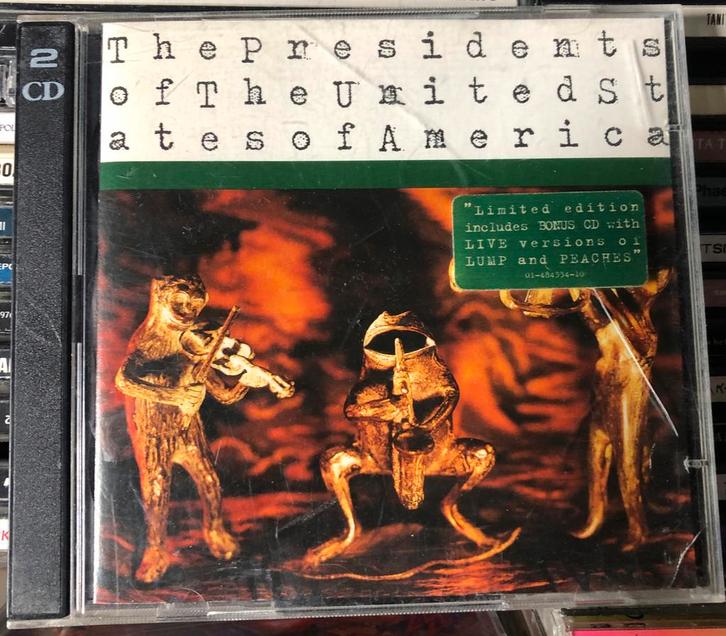 The Presidents of the USA - Limtd edition (2CD), Cd's en Dvd's, Cd's | Pop, Zo goed als nieuw, 1980 tot 2000, Ophalen of Verzenden