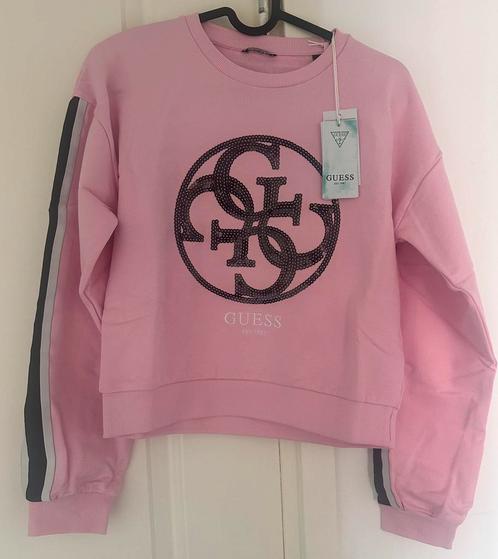 Roze sweater van GUESS – maat 164, Kinderen en Baby's, Kinderkleding | Maat 164, Zo goed als nieuw, Meisje, Trui of Vest, Ophalen of Verzenden