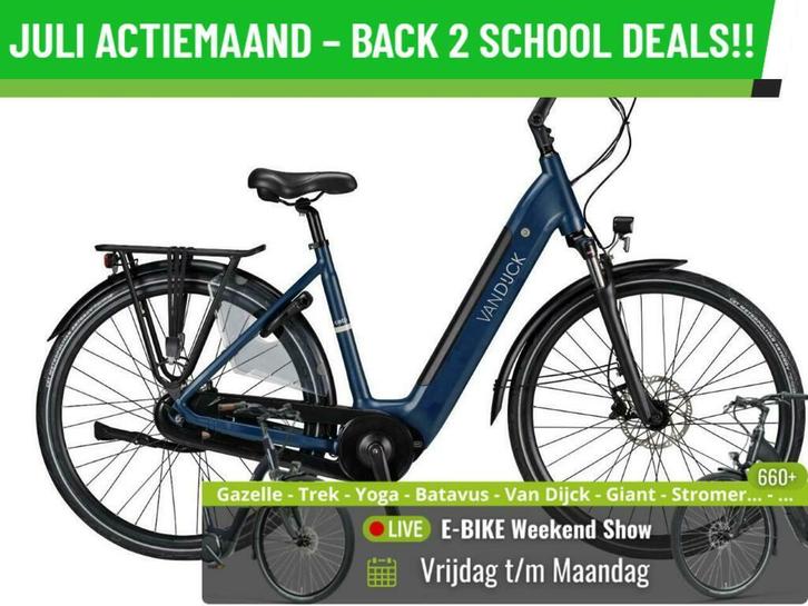 Nieuwe E-Bike! Van Dijck Ceto 2023! Middenmotor! 655WATT!!, Fietsen en Brommers, Elektrische fietsen, Gebruikt, Overige merken