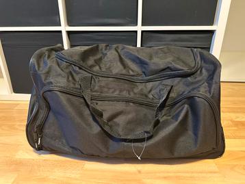 Weekendtas met Wielen - Zwart beschikbaar voor biedingen