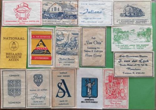 Noord-Brabant Noord Brabant dorpen 818, Verzamelen, Suikerzakjes, Verzenden
