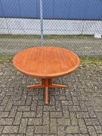 Vintage eettafel - VV Møbler - verlengbaar - Deens - teak, Ophalen, Zo goed als nieuw, Vijf personen of meer, 100 tot 150 cm