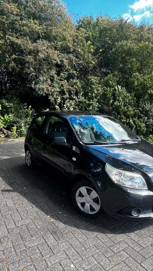 Chevrolet Aveo 1.2 16V 3D 2010 Zwart, Auto's, Chevrolet, Particulier, Aveo, Benzine, B, Hatchback, Handgeschakeld, Origineel Nederlands