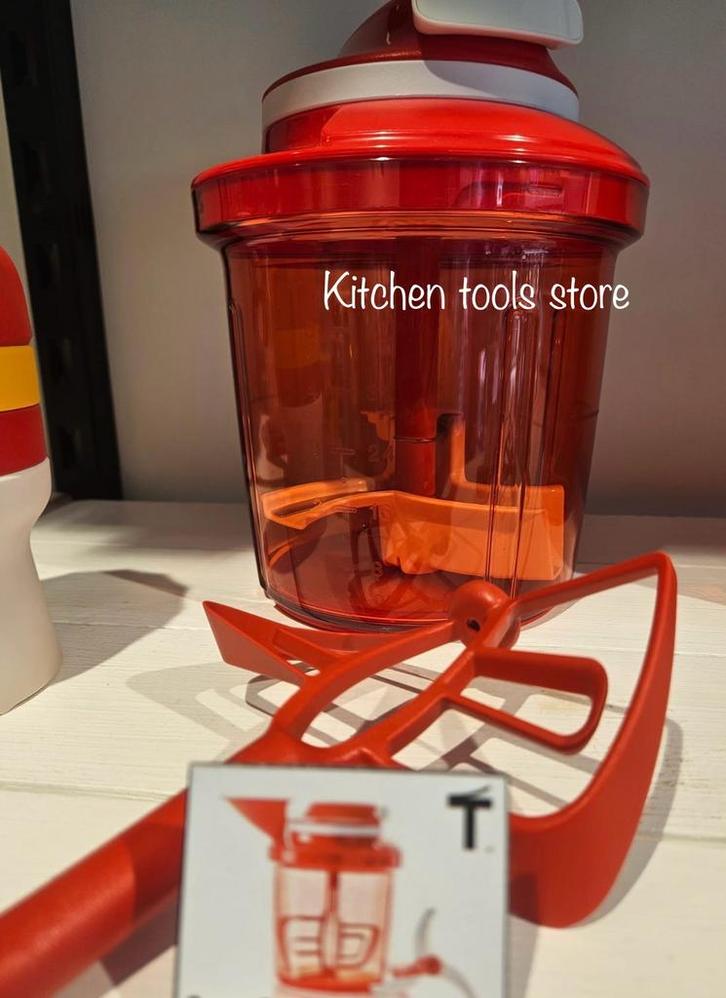 Tupperware superchef supersonic XL uienhakker extrachef, Huis en Inrichting, Keuken | Tupperware, Nieuw, Overige typen, Ophalen of Verzenden