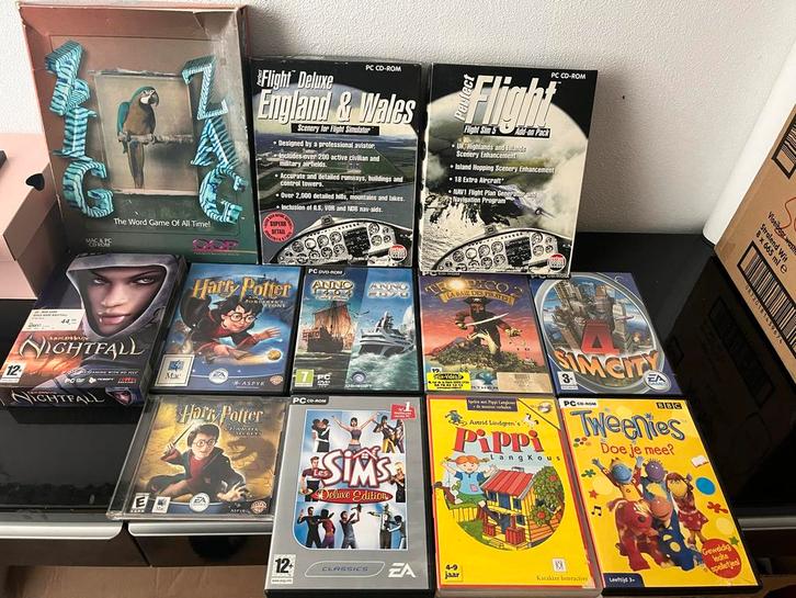 Vintage PC Games - Diverse Collectie!, Spelcomputers en Games, Games | Pc, Gebruikt, Overige genres, 1 speler, Vanaf 3 jaar, Eén computer