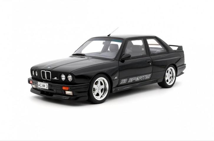 Herfst-actie van €89,50 voor €80,-! OT1033 BMW E30 M3, Hobby en Vrije tijd, Modelauto's | 1:18, Zo goed als nieuw, OttOMobile