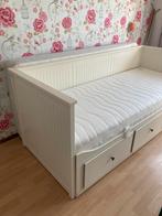 Bed Hemnes Ikea 1-2 persoons, Huis en Inrichting, Ophalen, Gebruikt, Eenpersoons, Wit