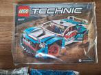 Lego Technic rallyauto nr 42077 compleet met boekje, Ophalen of Verzenden, Zo goed als nieuw, Complete set, Lego