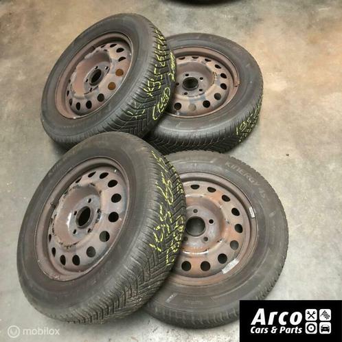 Kia Ceed Hyundai i30 Wielen Set (4) 195 65 15 7mm 4-Seasons, Auto-onderdelen, Banden en Velgen, Velg(en), 15 inch, 195 mm, Gebruikt