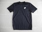 * Lotto zwart sport shirt maat M korte mouwen *, Lotto, Maat 48/50 (M), Zwart, Ophalen of Verzenden
