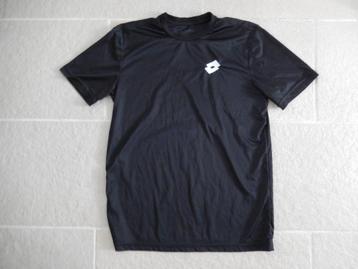 * Lotto zwart sport shirt maat M korte mouwen * beschikbaar voor biedingen