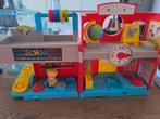 Fisher Price Little People School met Poppetje, Ophalen of Verzenden, Zo goed als nieuw, Speelset, Met geluid
