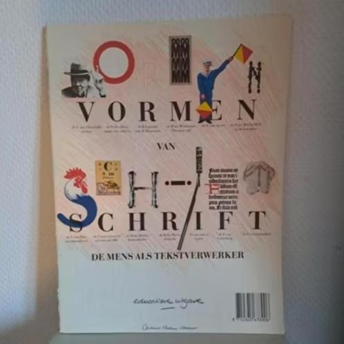 VORMEN VAN SCHRIFT / De mens als tekstverwerker, Boeken, Film, Tv en Media, Zo goed als nieuw, Ophalen of Verzenden