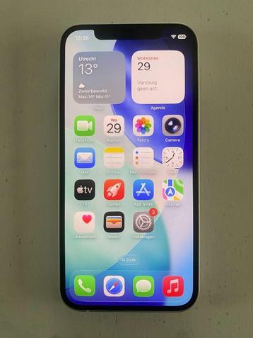 Apple iPhone 12 128GB Wit, Accu 100% met toebehoren beschikbaar voor biedingen
