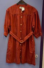 Essentiel Antwerp roest rode jurk oversized mouw + fit 49494