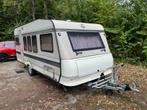 Caravan Hobby 520 compleet met Luifel en Voortent, Caravans en Kamperen, Rondzit, Hobby, 5 tot 6 meter, Omvormbare zithoek