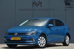 Volkswagen Polo 1.0 TSI 95pk Comfortline. Dak spuiten. Navi,, Stof, Gebruikt, Blauw, Bedrijf