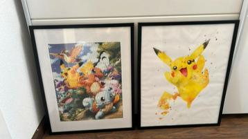 Pokémon schilderijen  beschikbaar voor biedingen