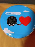 Oreo verzamelblik 'Wonderfilled', 16,5 cm diameter., Verzamelen, Blikken, Ophalen of Verzenden, Zo goed als nieuw, Koek(jes), Overige merken