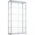 2 Glazen Vitrine Kasten ZGAN prijs is per kast, Huis en Inrichting, Kasten | Vitrinekasten, Ophalen, Met deur(en), 50 tot 100 cm